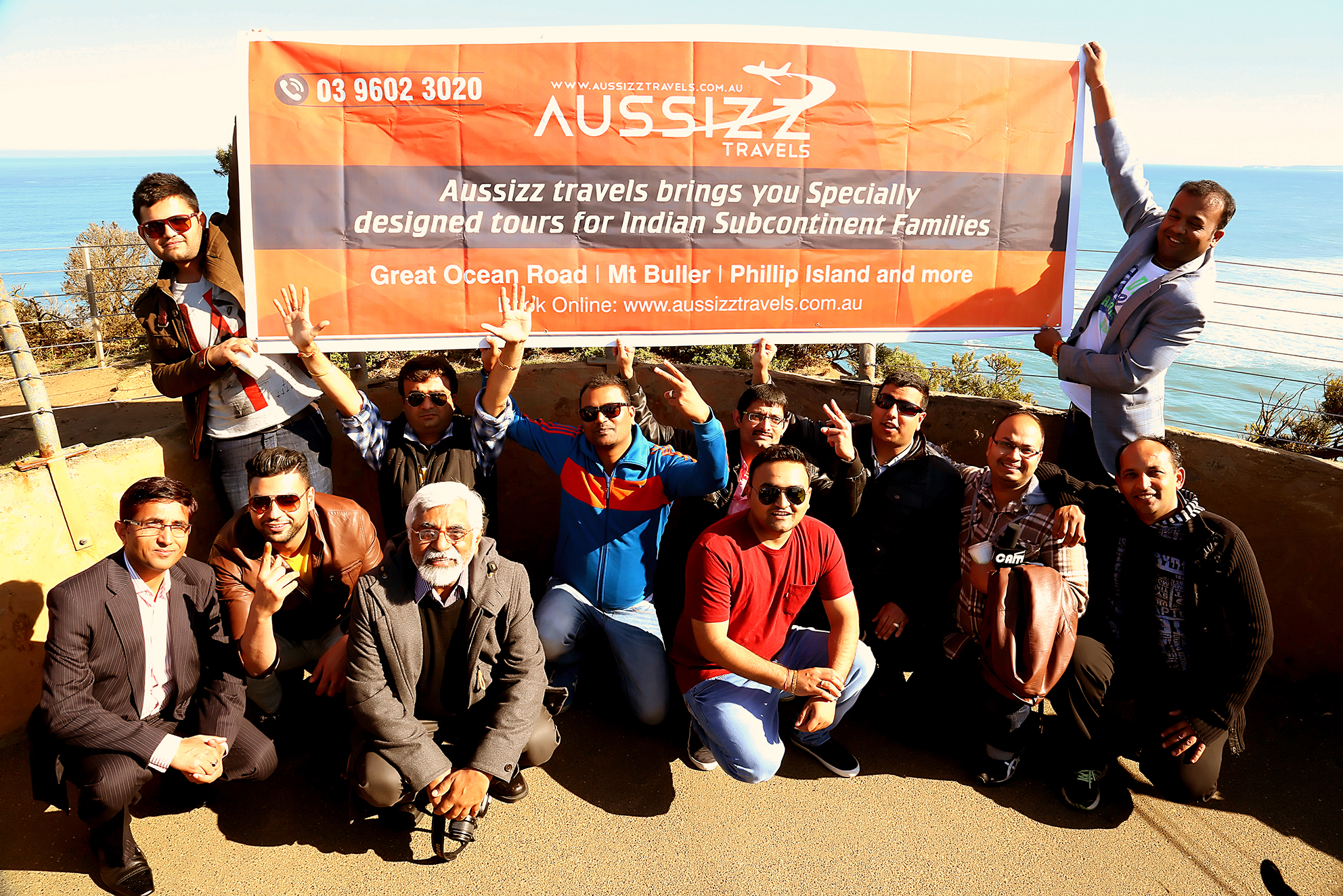Aussizz travel launched their first travel & tour bus service to Great Ocean Road in Melbourne, Victoria