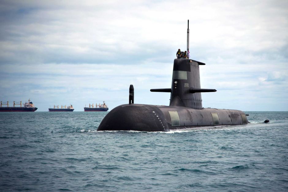Australia's next fleet of submarines thought to be worth tens of billions of dollars may be outdated due to breakthroughs in drone warfare. Commonwealth of Australia: Navy Imagery Unit