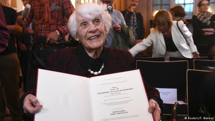 102-year-old woman awarded Ph.D she was denied under Nazi regime