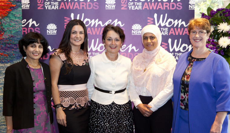 Nominations open for 2016 NSW Women of the Year Awards