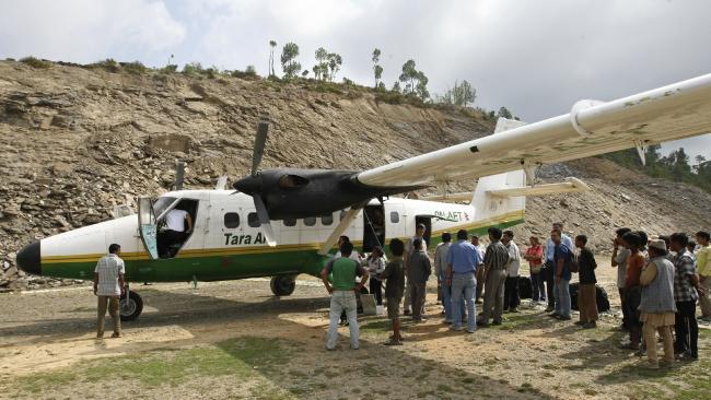 A 2010 photograph of a Tara Air DHC-6 Twin Otter aircraft, similar to one that crashed in Nepal.