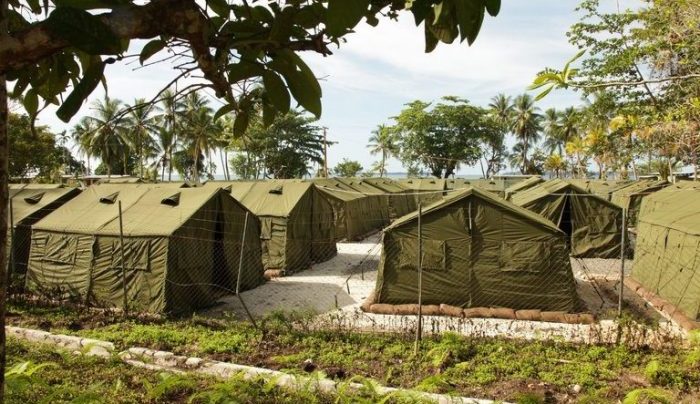 A view of facilities at the Manus Island Regional Processing Facility in Papua New Guinea in 2012. For years, the facility has been used to indefinitely detain asylum-seekers; Australia and Papua New Guinea have now agreed to close it. Photo: Australian Department of Immigration and Citizenship via Getty Images