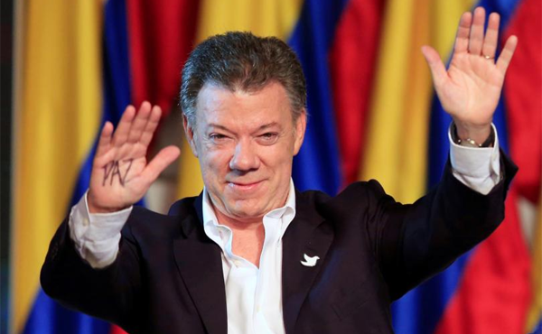 Nobel Peace Prize awarded to Colombia’s President