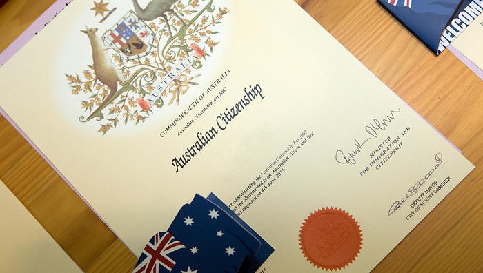 Australian citizenship